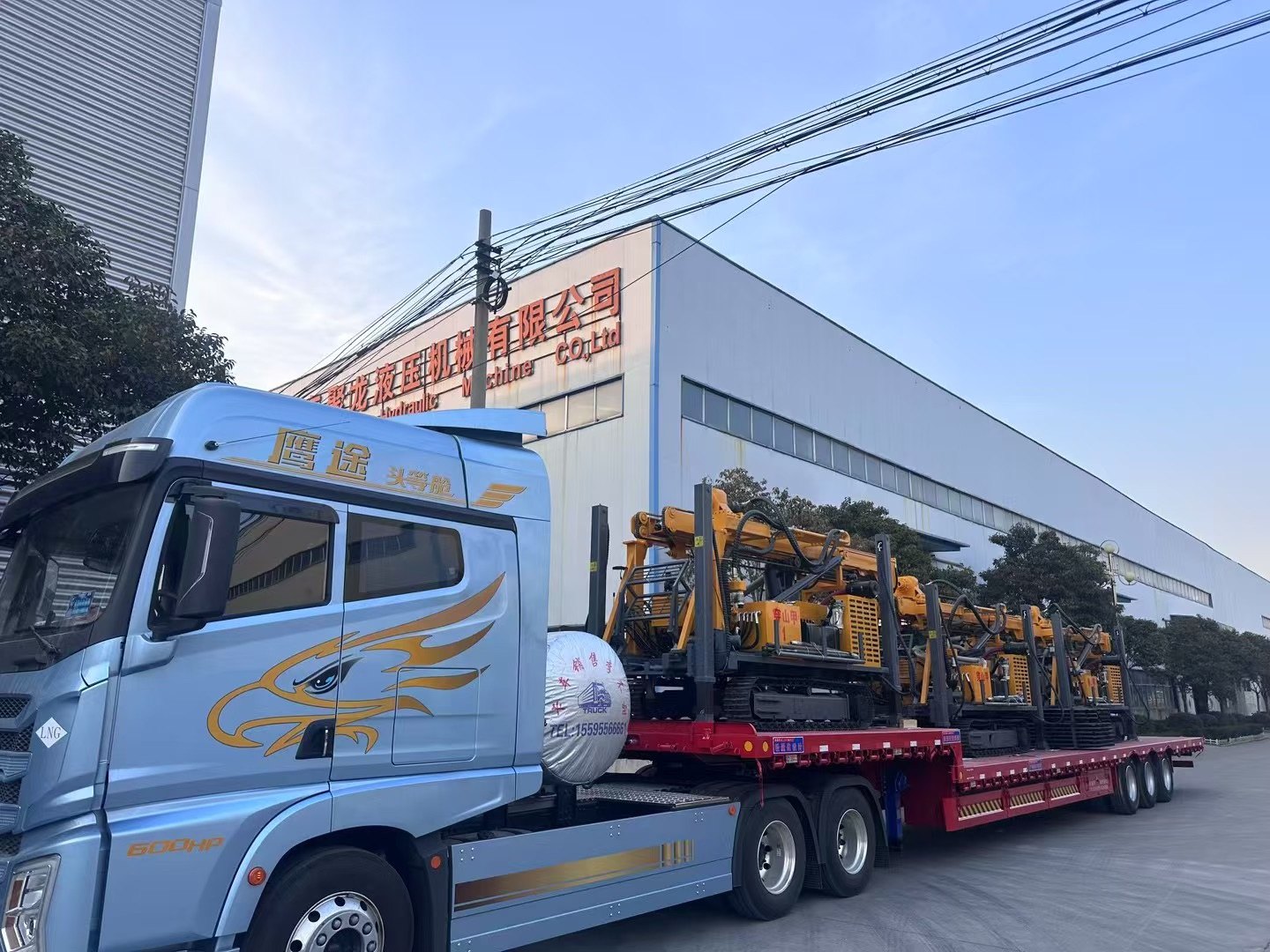 JDL-280 Mechanical Top Drive Drilling Rig 4